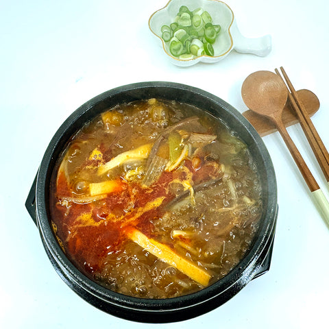 Spicy Beef Soup (깔끔하고 매콤한 대파 육개장)