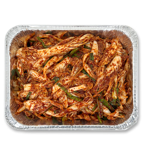 Fresh Napa Cabbage Kimchi Catering (배추 겉절이)