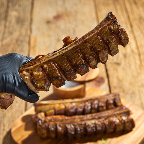 Prime short rib sliced 1&1/2" cut (칼집 낸 우대갈비)